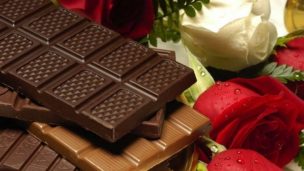 癒されるチョコレート