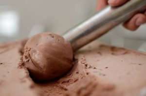 イタリアンジェラートのチョコレート